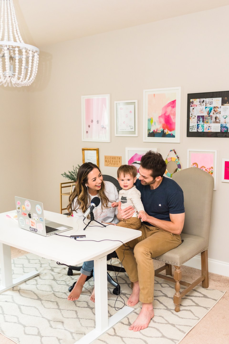 Elizabeth McCravy works with family and gets to know her team
